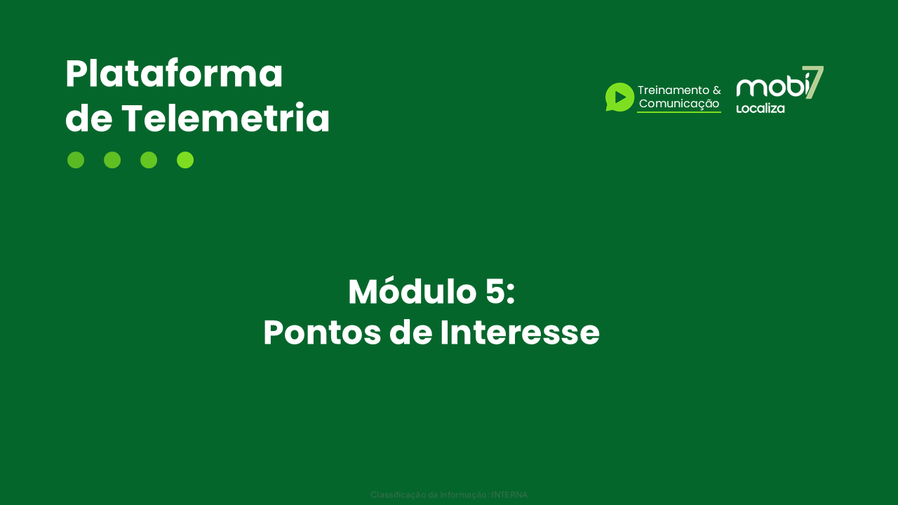Módulo 5: Pontos de Interesse