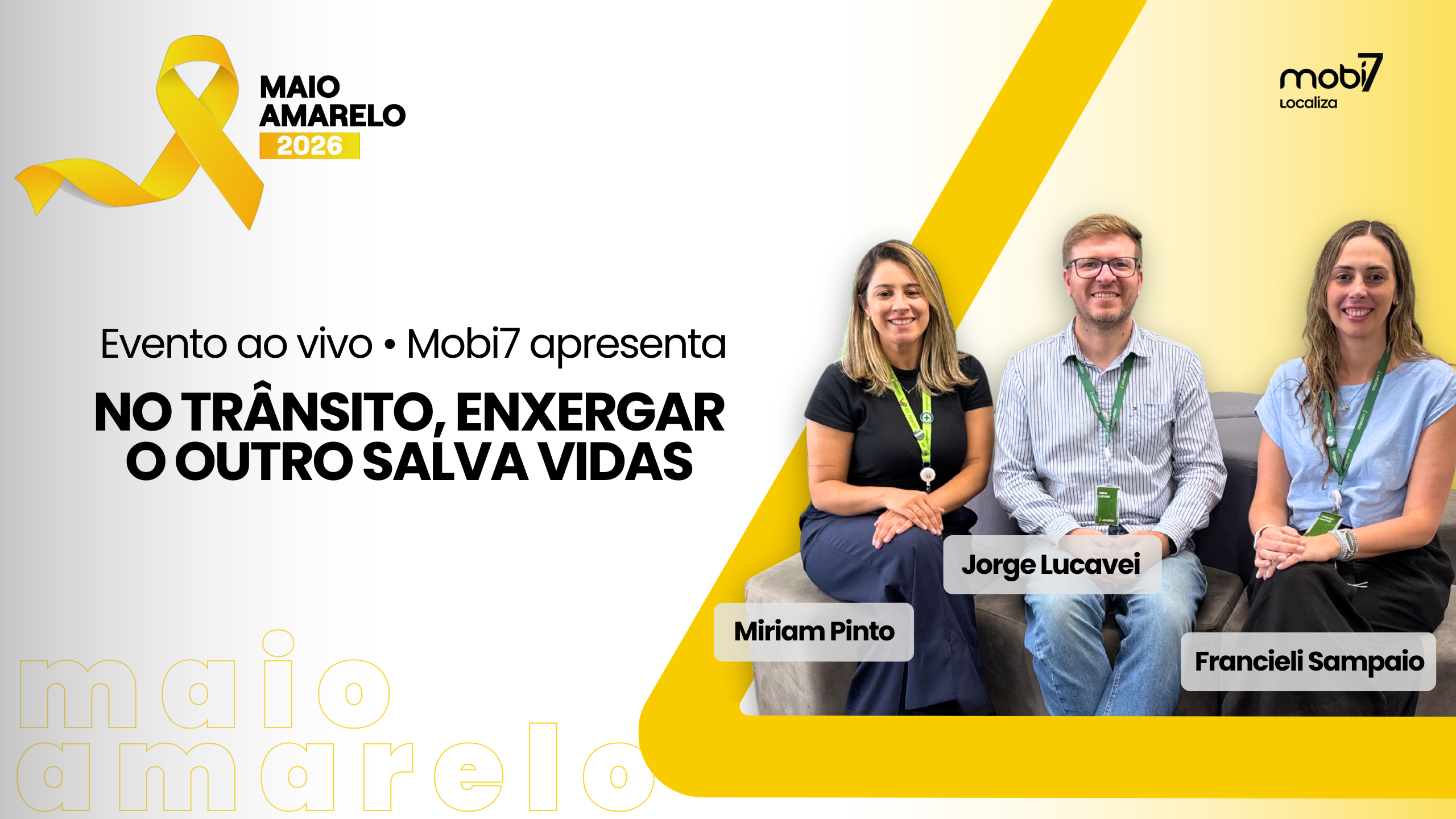 Webinar: Maio Amarelo 2026 – enxergar o outro é salvar vidas